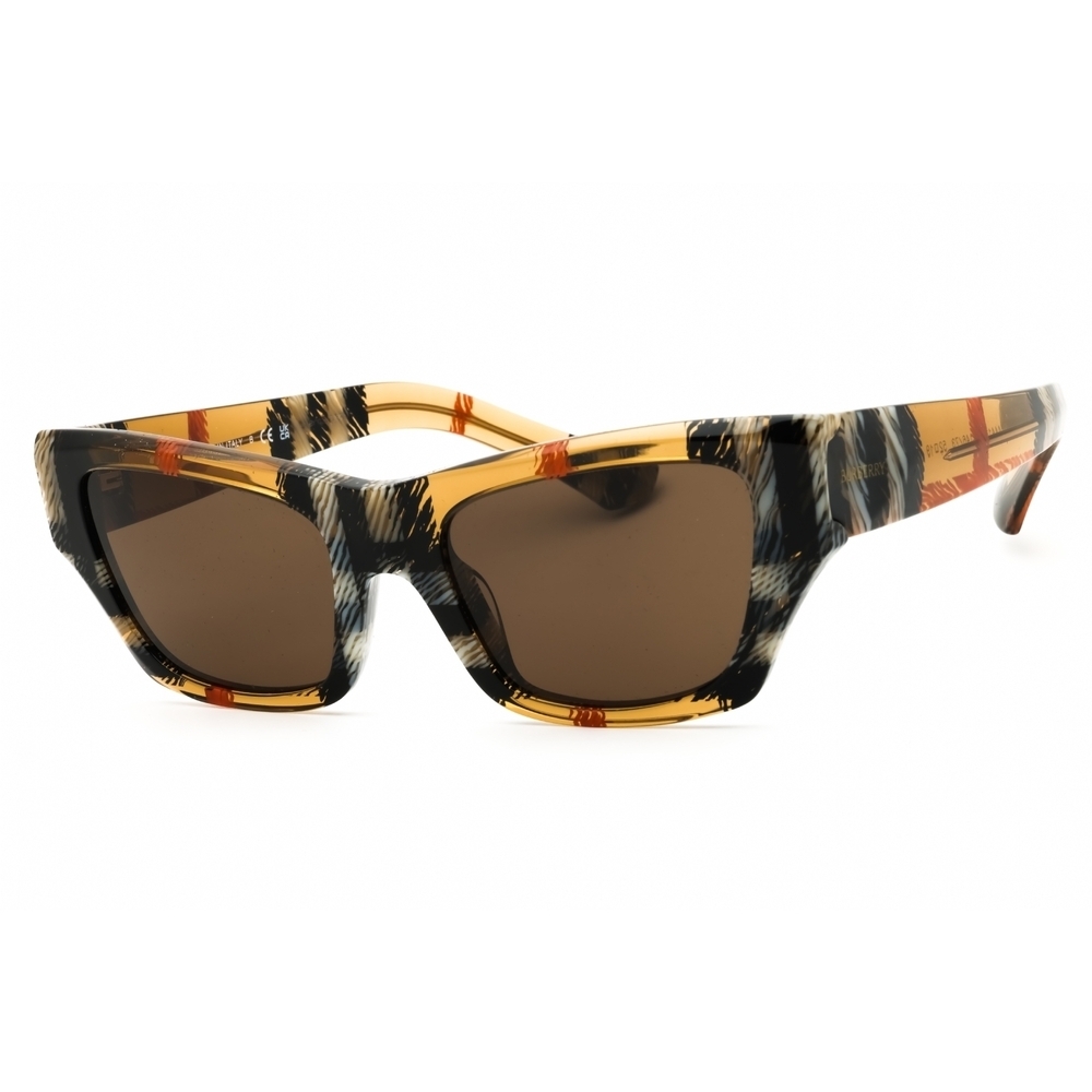 NWT Burberry 0BE4441U-414673 Beige Cat Eye 52mm Sunglasses